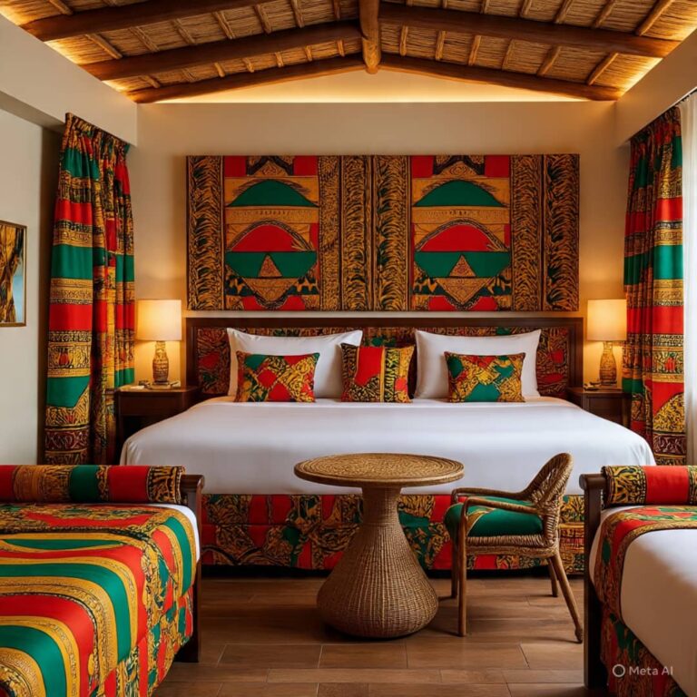 Bosom Premium Lodge Karshi, where every room embraces the warmth of African elegance.
